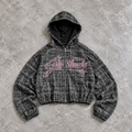 Starstruck Plaid Zip Hoodie