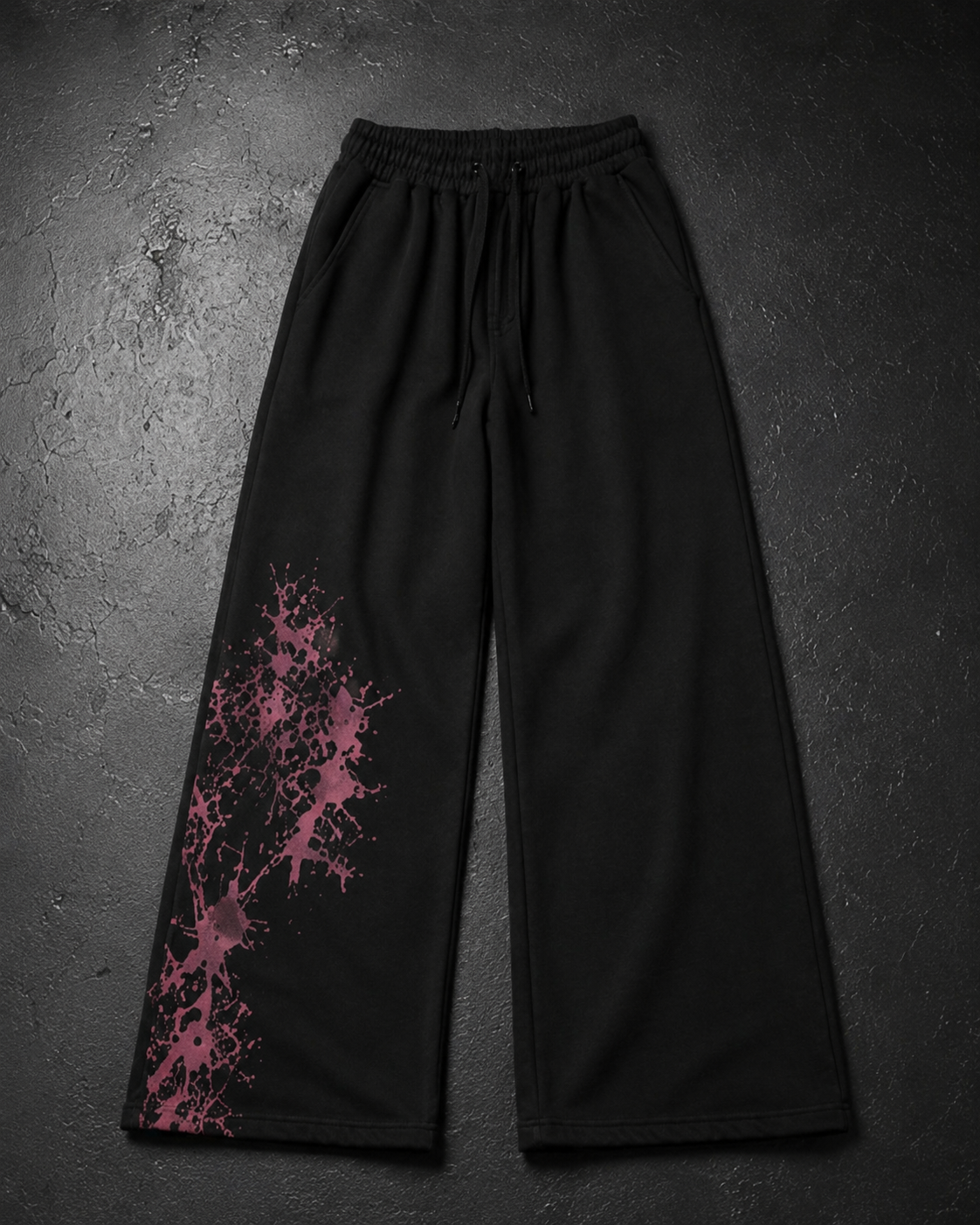 Spider Lily Wide-Leg Sweatpants