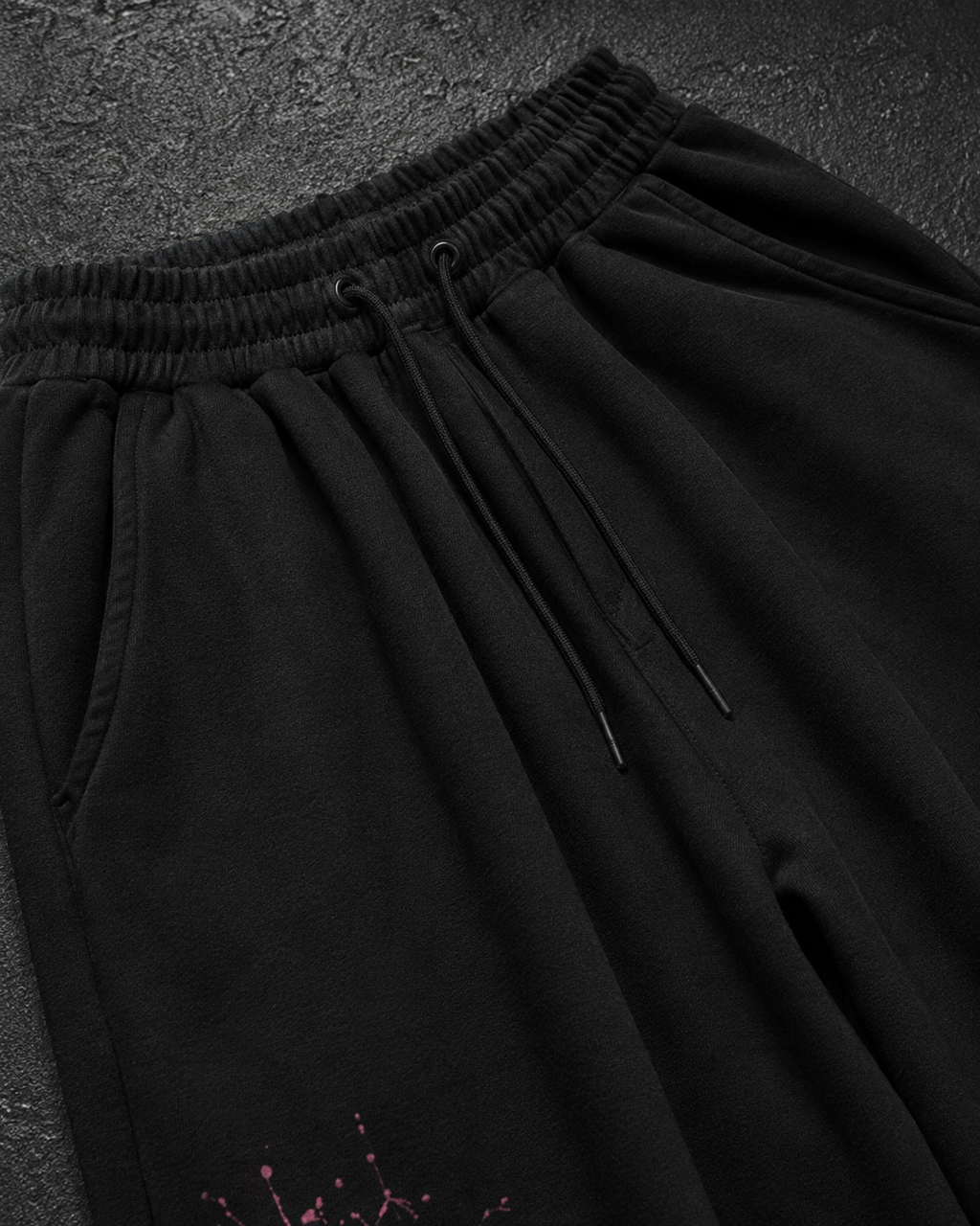 Spider Lily Wide-Leg Sweatpants