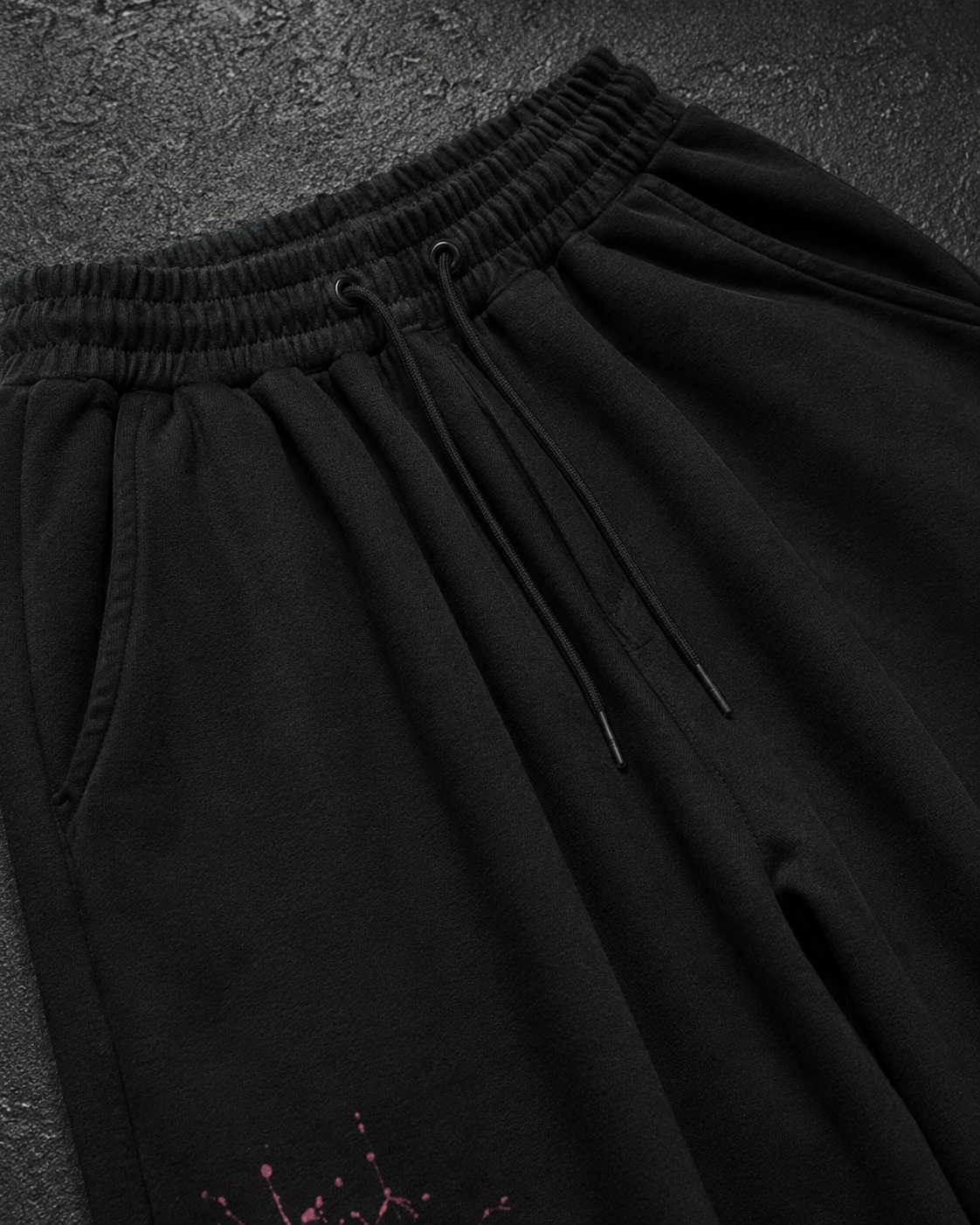Spider Lily Wide-Leg Sweatpants