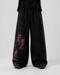 Spider Lily Wide-Leg Sweatpants