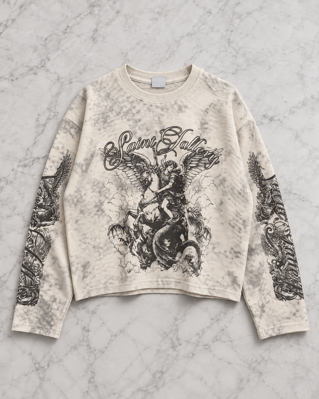 Saint Gallery Washed Waffle Longsleeve