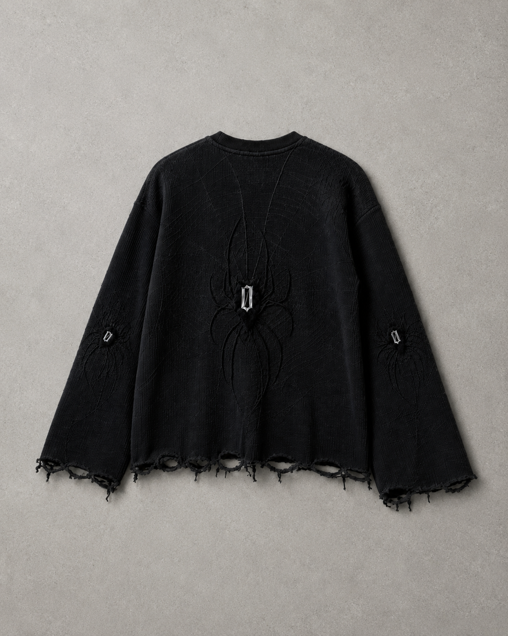 Webster Spider Waffle Ripped Tee