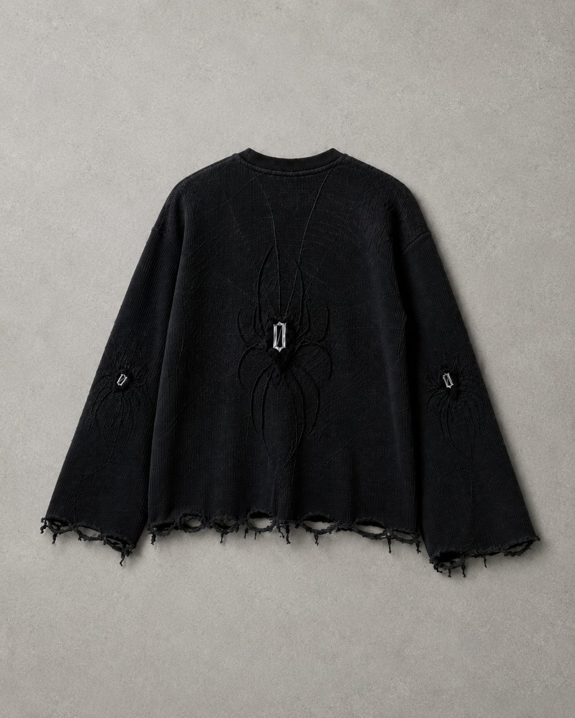 Webster Spider Waffle Ripped Tee