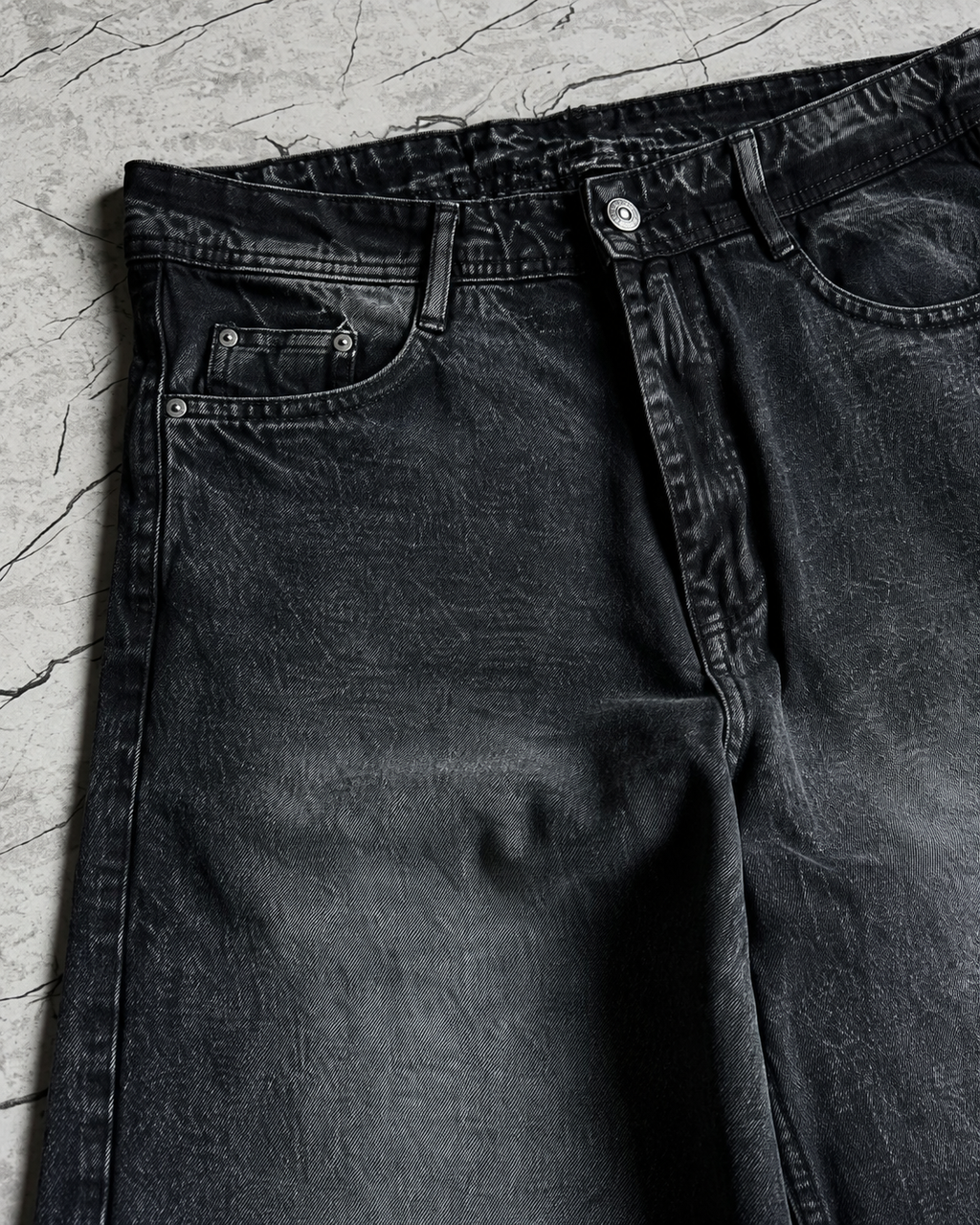 Shadow Fade Wide-Leg Denim