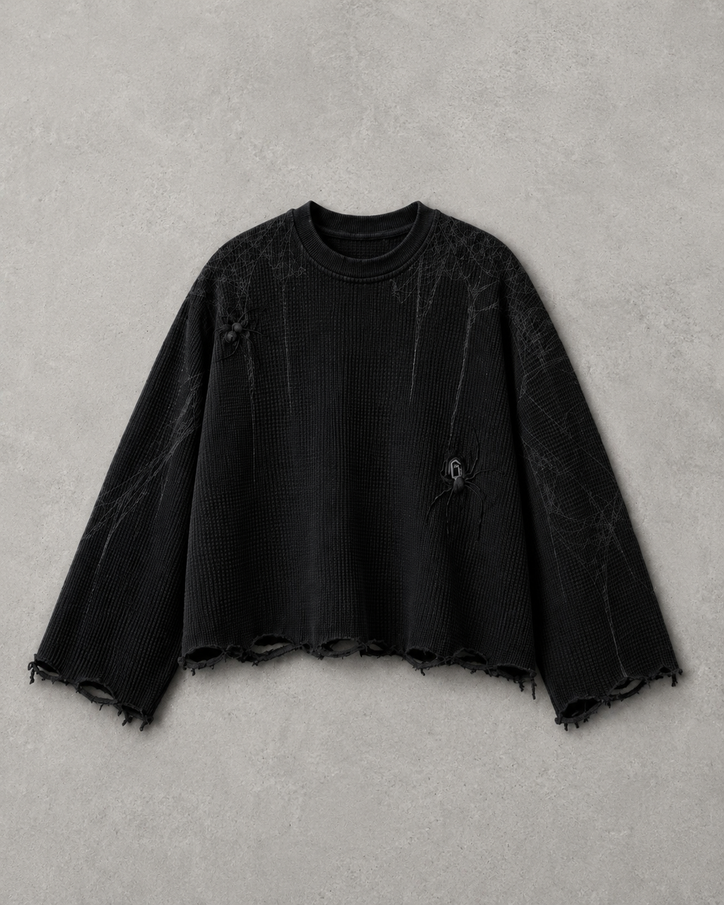 Webster Spider Waffle Ripped Tee