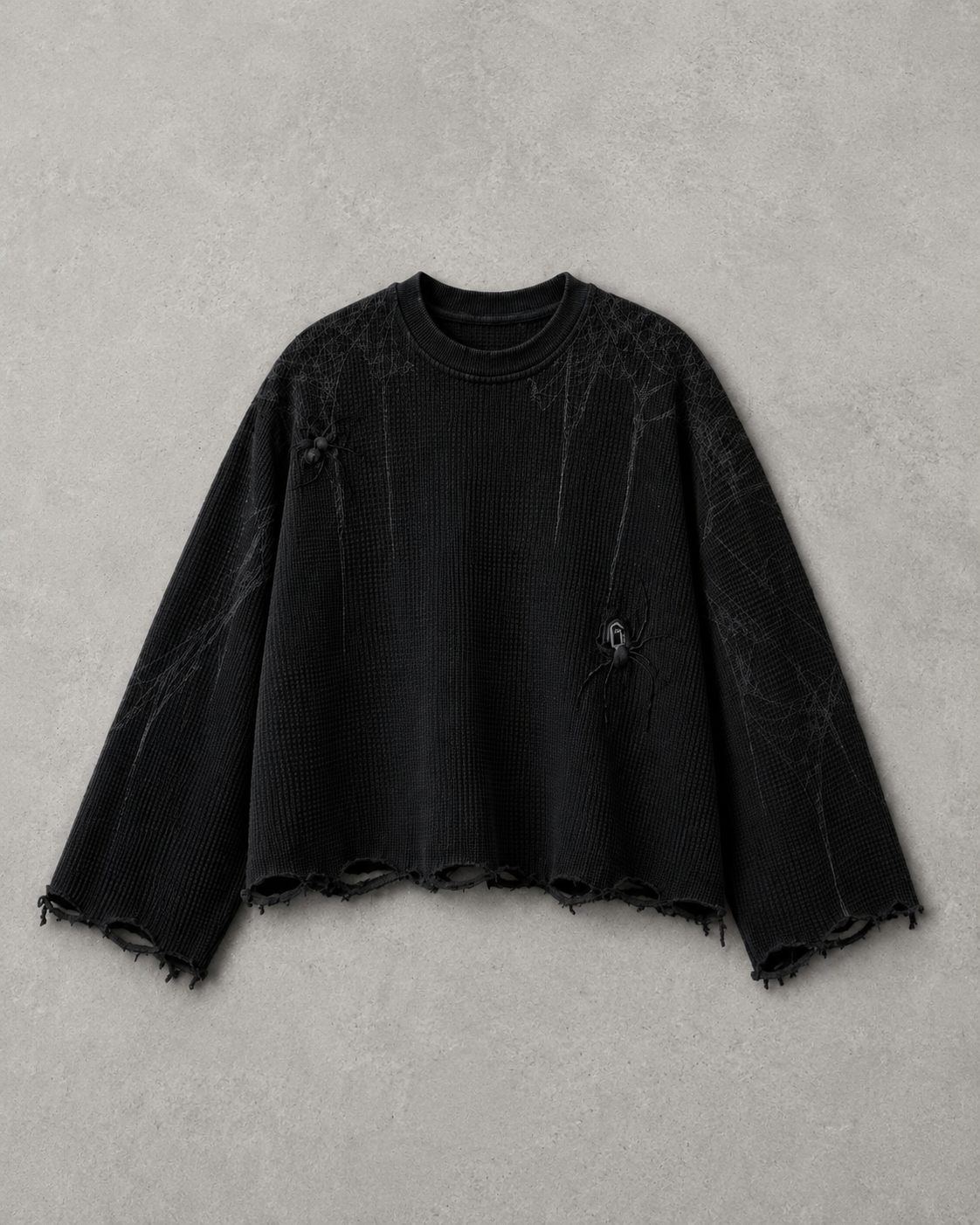 Webster Spider Waffle Ripped Tee