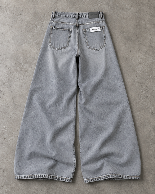 Ash Storm Ultra-Wide Denim