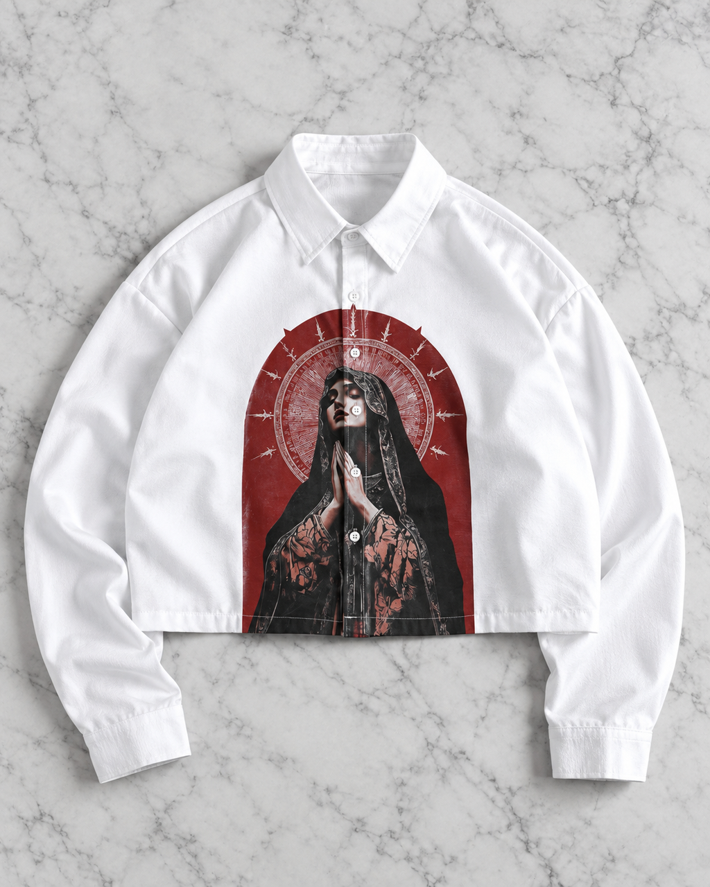 Sacred Halo Cropped Shirt