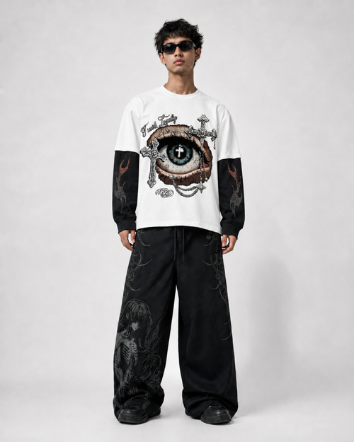 Gothic Eye Layered Tee