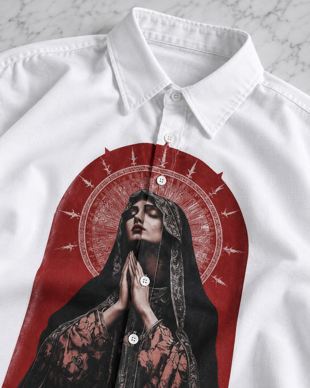 Sacred Halo Cropped Shirt