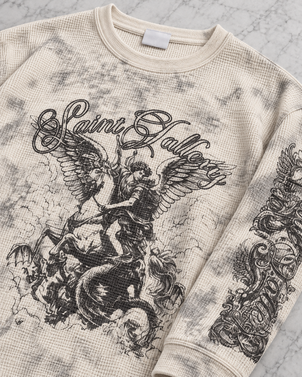 Saint Gallery Washed Waffle Longsleeve