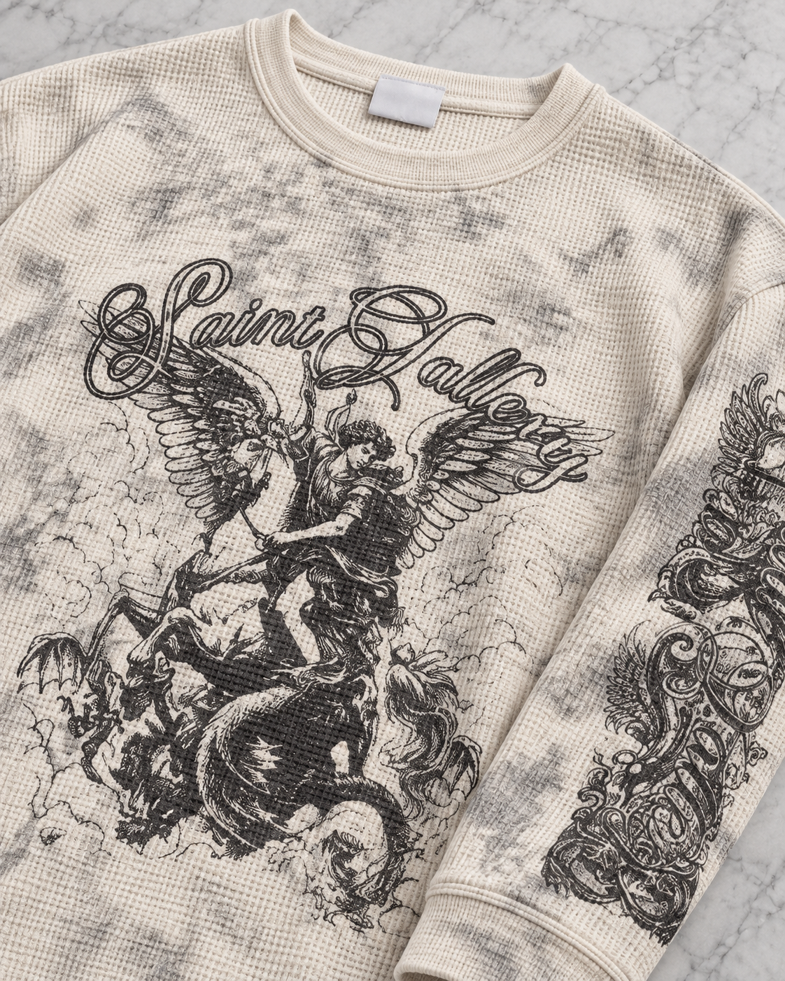 Saint Gallery Washed Waffle Longsleeve