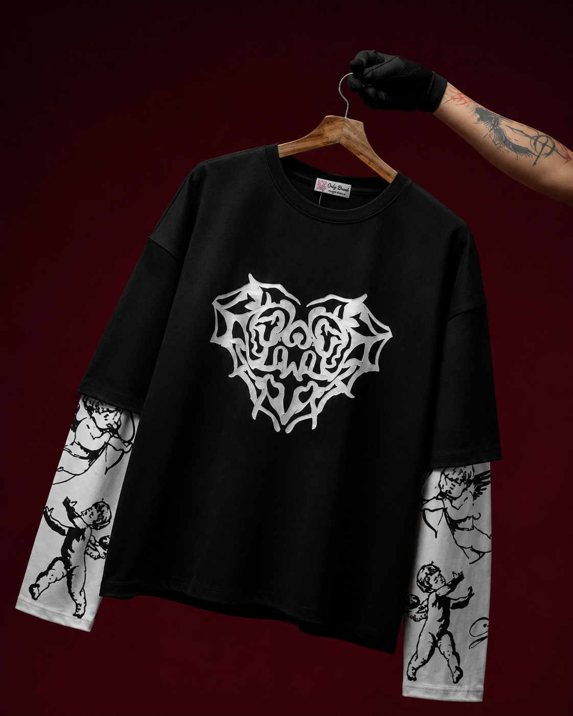 VELOR Gothic Layered Tee