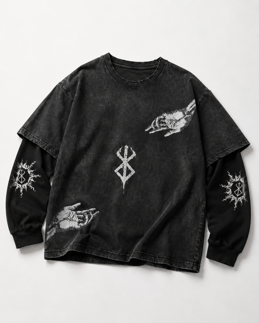 THE CURSED ONE — LAYERED GRAPHIC TEE